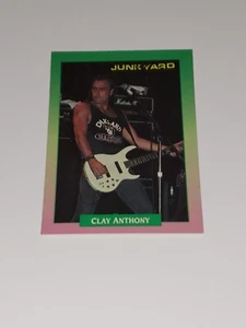 1991 Brockum RockCards #101 Clay Antony Junkyard Rock Hair Metal Band Cards - Picture 1 of 12