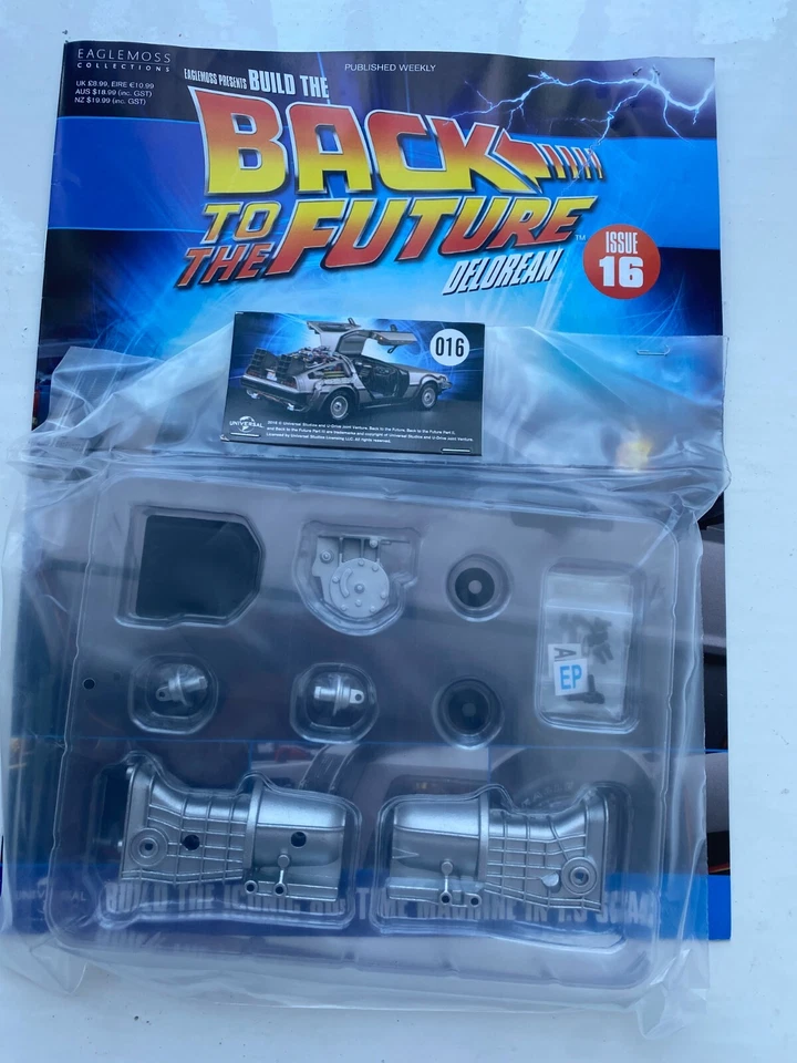 1:8 Scala Eaglemoss Ritorno Al Futuro Costruire il Proprio Delorean Problema 16 - Immagine 1 di 1