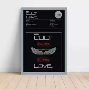 The Cult - Love Fine Art Album Poster - Bild 1 von 3