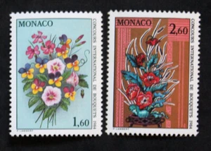 Timbre MONACO - Yvert et Tellier n°1398 et 1399 n** Mnh (Cyn35) Stamp - Picture 1 of 1