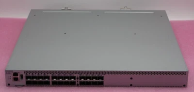 EMC Brocade 6505 24x 16Gb SFP (24-Active) FC SAN Switch EM-6505-12-8G-0R - Image 1 of 4
