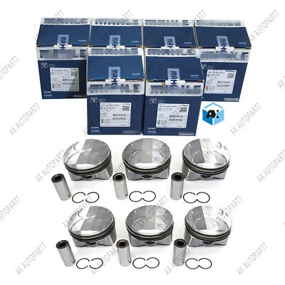 Conjunto de pistões e anéis MAHLE Φ88+0,5mm para Mercedes-Benz C300 E300 S300 2.5 3.0 M272 - Imagem 1 de 4