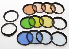 Hasselblad lot of 14 filters B50 for 80/100/150/250mm serie C lenses