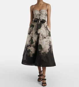 Zimmermann Balance Linen and Silk Dress Size 0 new - Picture 1 of 7