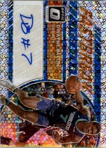 Donruss Optic Fast Break Signatures #94 2017-18 Dwayne Bacon automático - casi nuevo-como nuevo - Imagen 1 de 2