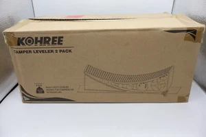 Paquete de 2 bloques niveladores curvos Kohree para cámper, RV de hasta 35.000 libras - Imagen 1 de 3