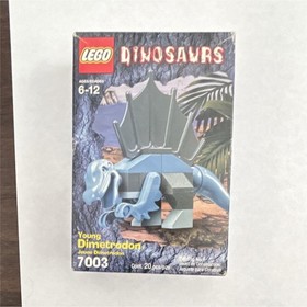 LEGO Young Dimetrodon 7003 Dinosaurs Complete Set Box 20 Pieces Age 6-12 2001