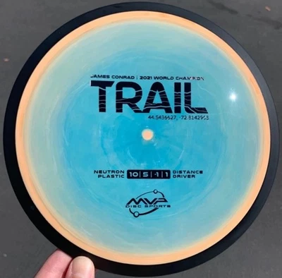Axiom MVP Neutron Trail - Rare Swirly Transitional Color - Conrad Line Disc Golf - Image 1 of 4