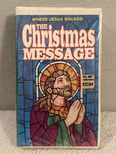 Where Jesus Walked: The Christmas Message (1992, VHS) Clamshell SEALED - Bild 1 von 6