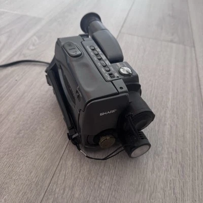 Sharp VL-M4H Camcorder – Vintage Video Camera – Spares or Repairs – Collectors - Image 1 of 4