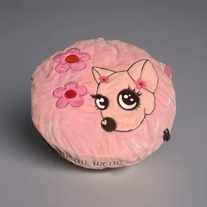 Dog Cat Designer Bed Chi Wow Wow Pink Small Plush Donut - Picture 1 of 5