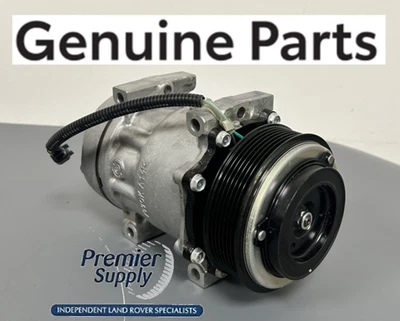 2.4L TDCi LAND ROVER DEFENDER L316 AIR CONDITIONING COMPRESSOR LR031453 - Image 1 of 3