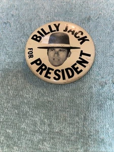 Billy Jack For President Round 2 Inch Pinback - Picture 1 of 3