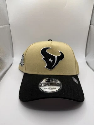Gorra de fútbol americano New Era 9Forty Houston Texans 20 aniversario ajustable NFL Foto 1 de 4