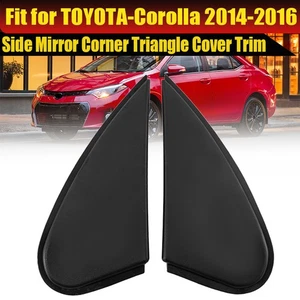 Cubierta triángulo esquina espejo retrovisor lateral coche para Toyota Corolla 2014-16 diestro y diestro - Imagen 1 de 9