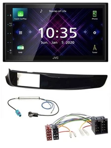 JVC DAB 2DIN MP3 Bluetooth USB Autoradio für Alfa Giulietta schwarz glänzend pia - Bild 1 von 10