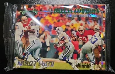 1993 Topps Stadium Club Super Team Pack DALLAS COWBOYS Division Winners FOOTBALL - Image 1 of 2