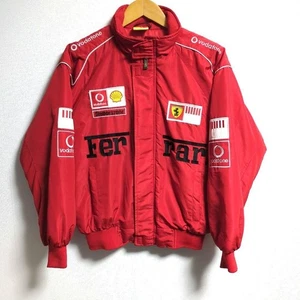 Ferrari Michael Schumacher Racing Jacket Red S (M-L) Logos F1 Replica - Picture 1 of 20