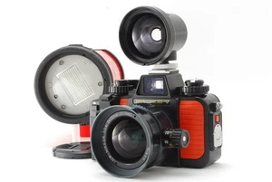 [OTTIME CONDIZIONI] Nikon Nikonos V fotocamera pellicola subacquea 20 mm F2.8 con mirino e SB105 JAPAN - Foto 1 di 24