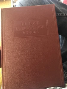 Vintage "The Book Of Knowledge Annual - 1954" Hardcover Groliers Verlag - Bild 1 von 7