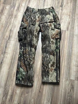 Pantalones Camuflados Carga Ligeros Cabelas Mossy Oak Break Up 36 (34x30) Caza Foto 1 de 4