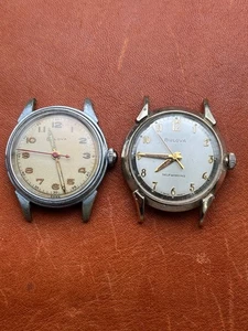 BULOVA 1-AUTOMATIC & 1-HAND WIND MODELS FOR THE COLLECTOR OR WATCHMAKER. - Picture 1 of 5