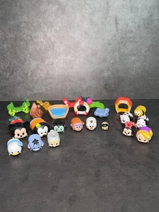 Disney Tsum Tsum Lot Of 20 + Different Sizes Variety - Picture 1 of 9