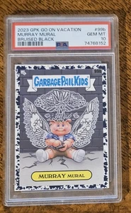 2021 Topps Garbage Pail Kids Go On Vacation MURRAY MURAL Bruised #99b PSA 10 Gem - Picture 1 of 2