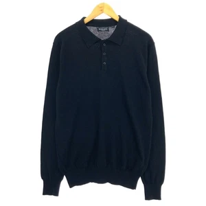 Maglione uomo vintage BRAVE SOUL maglia cotone con colletto mezzo bottone L - Foto 1 di 7