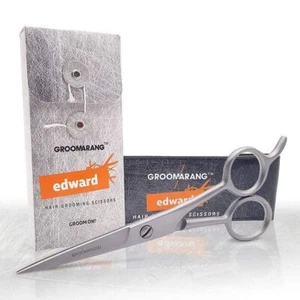 Groomarang Hair Scissors Grooming Styling Trimmers Beard Moustache Unisex Pouch - Picture 1 of 7