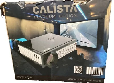 PROJECTOR CALISTA PLATINUM SERIES LED  C2-88  NEW! OPEN BOX - Image 1 of 4