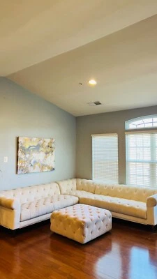 sofás seccionais de camurça - Imagem 1 de 3