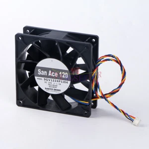 1PCS NEW Sanyo San Ace 120 9GV1224P1J04 24V 1.5A Inverter Cooling Fan - Bild 1 von 12