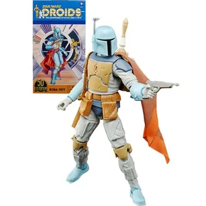 Star Wars Black Series 6" 50th Ann. Droids Adventures Boba Fett Cartoon Version - Picture 1 of 6