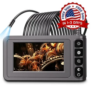16.5ft Camara De Boroscopio Endoscopio Industrial Drenaje Tubo Endoscope NEW US. - Picture 1 of 8