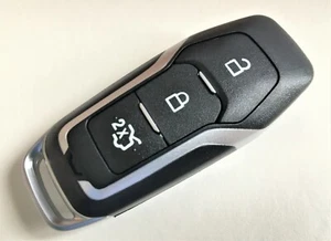 Key Shell Case for Ford Edge Mondeo S-Max Mustang 3 Button Smart Remote Key - Picture 1 of 5