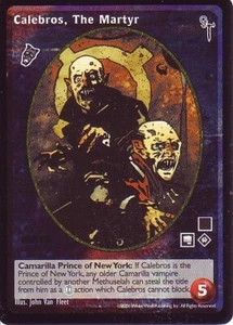 Calebros, The Martyr VTES CCG CE/FN - choose your version - Picture 1 of 3