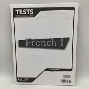 Bob Jones French 1 (2nd Edition) Student Tests - Bob Jones High School NEW - Picture 1 of 4