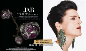 STELLA TENNANT 8 Seiten Schmuck Editorial Artikel HARPER'S BAZAAR September 2013 - Bild 1 von 4