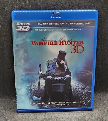 Abraham Lincoln Vampire Hunter Blu-ray 3D + Blu-ray + DVD + Digital Copy - Image 1 of 2