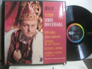 Verdi Simon Boccanegra, Gobbi-Christoff-Santini & Rome Op *EMI Capitol GCR 7126 - Picture 1 of 1