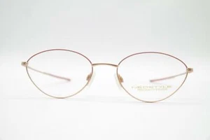 Vintage Neostyle Academic 301 Gold Pink Oval Glasses Frame NOS - Picture 1 of 6