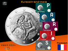 2 Euro Frankreich 2024 Olympia Paris 2024 als Einzel-Coincard