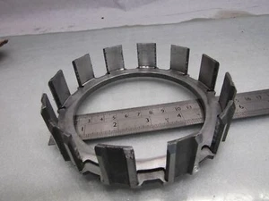 Steampunk Reloj Montaje Enganche Anillo Rueda Luz Lámpara Metal Artesanía Parte #B - Imagen 1 de 5