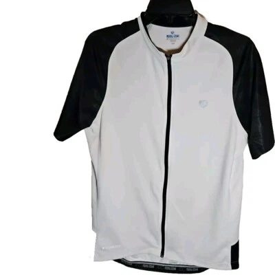 Pearl Izumi Select Series Cycling Jersey Mens Lg Blk/ Wht Short Sleeve Full Zip - Image 1 of 4