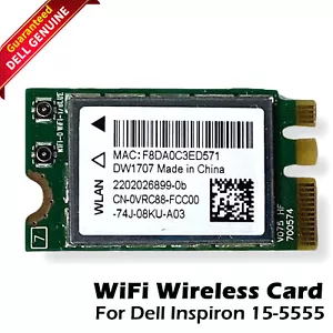 Lot 5 Dell Wireless DW1707 Qualcomm Atheros QCNFA335 802.11b/g/n BT4.0 VRC88 - Picture 1 of 6