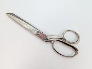 Forbici da cucire vintage Wiss 8" acciaio intarsiato forgiato n. 128 - Foto 1 di 5