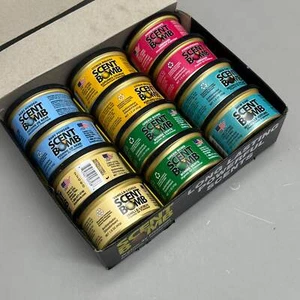 SCENT BOMB (12 PACK) Assorted Organic Can Air Freshener Display Made In USA 2 - Picture 1 of 4