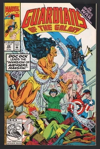 Guardianes de la Galaxia #28, 1992, Marvel Comics, estado casi nuevo, Doc Ock - Imagen 1 de 1