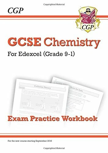 New Grade 9-1 GCSE Chemistry: Edexcel Exam Practice Workbook,CGP Books - Image 1 of 1